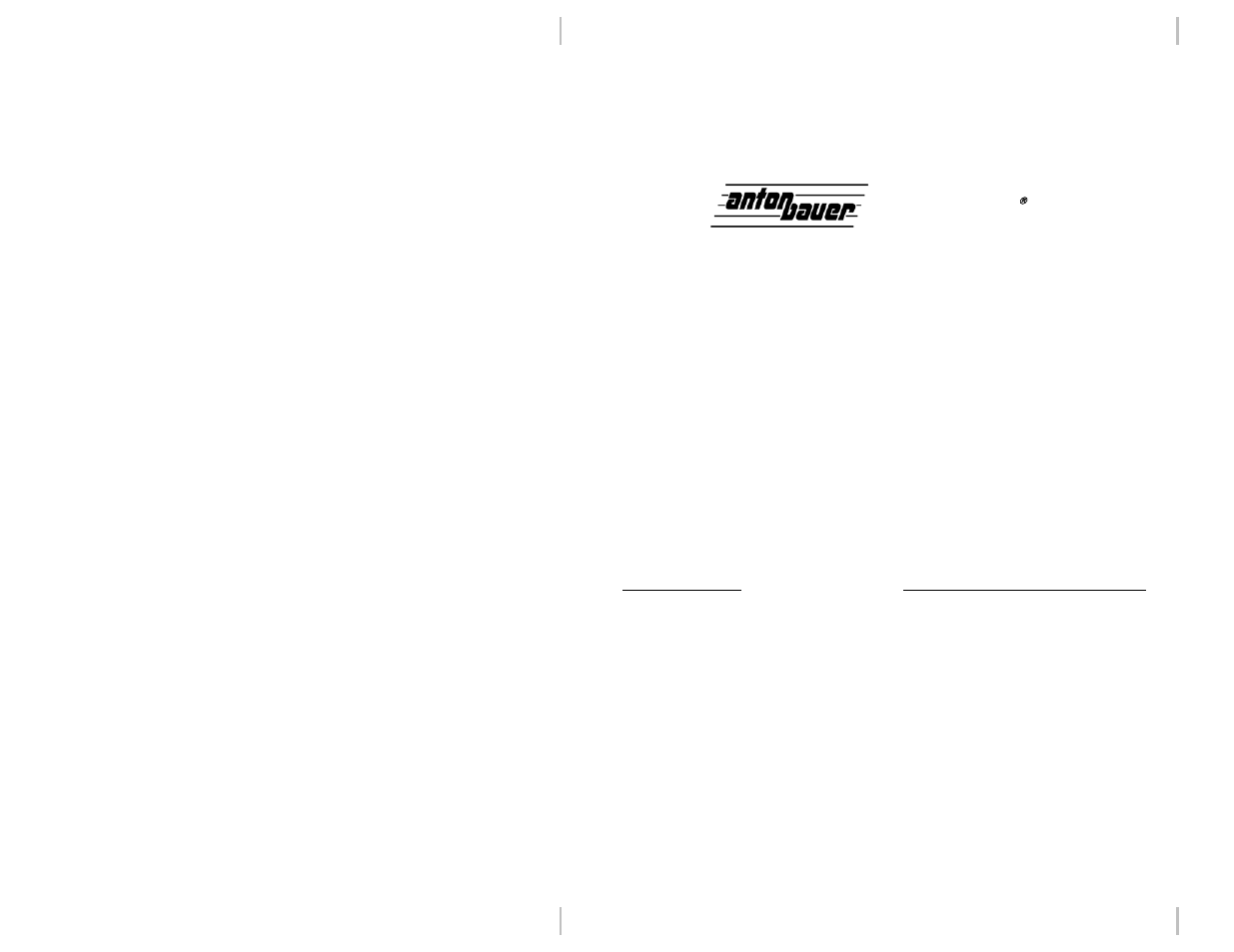 Anton/Bauer INTERACTIVE 2000 2400 User Manual | Page 16 / 16