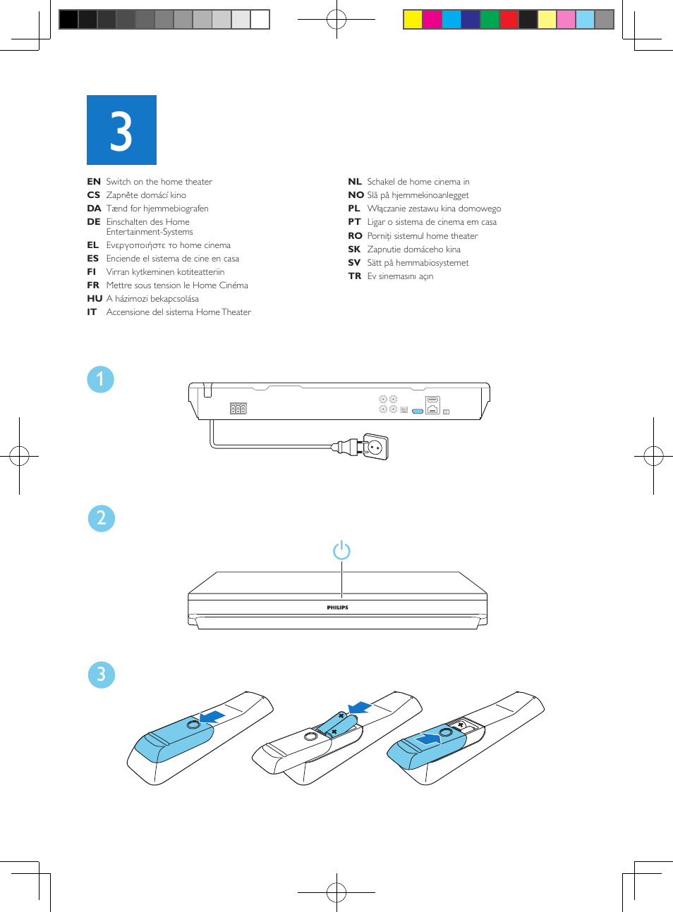 Philips Sistemas de cine en casa 2.1 User Manual | Page 6 / 12