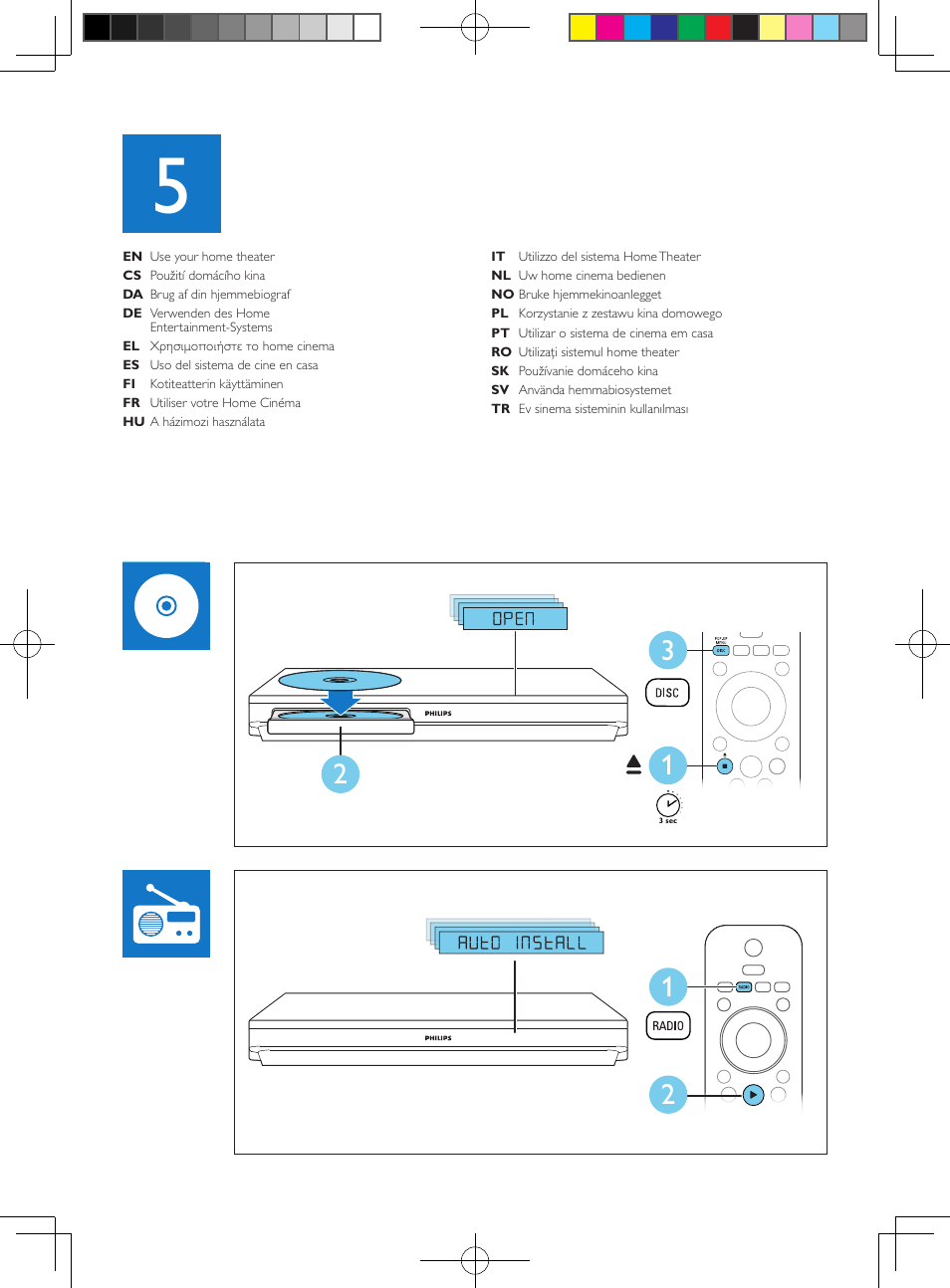 Philips Sistemas de cine en casa 2.1 User Manual | Page 8 / 12