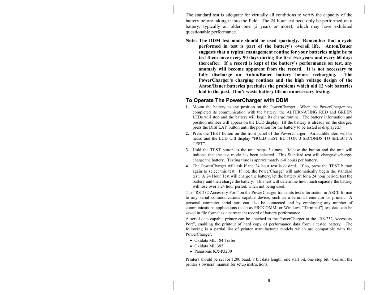 Anton/Bauer DUAL 2702 User Manual | Page 11 / 15