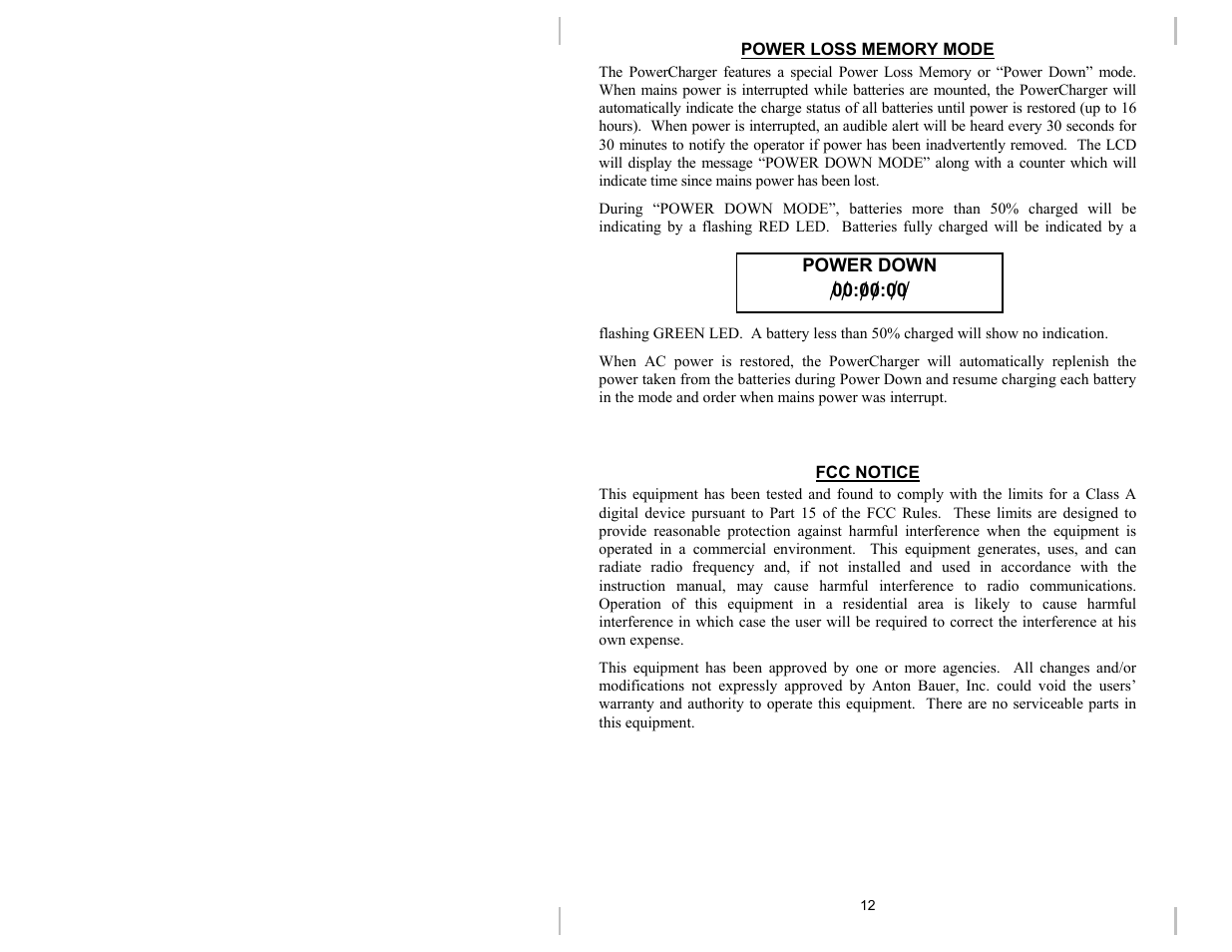 Anton/Bauer DUAL 2702 User Manual | Page 14 / 15