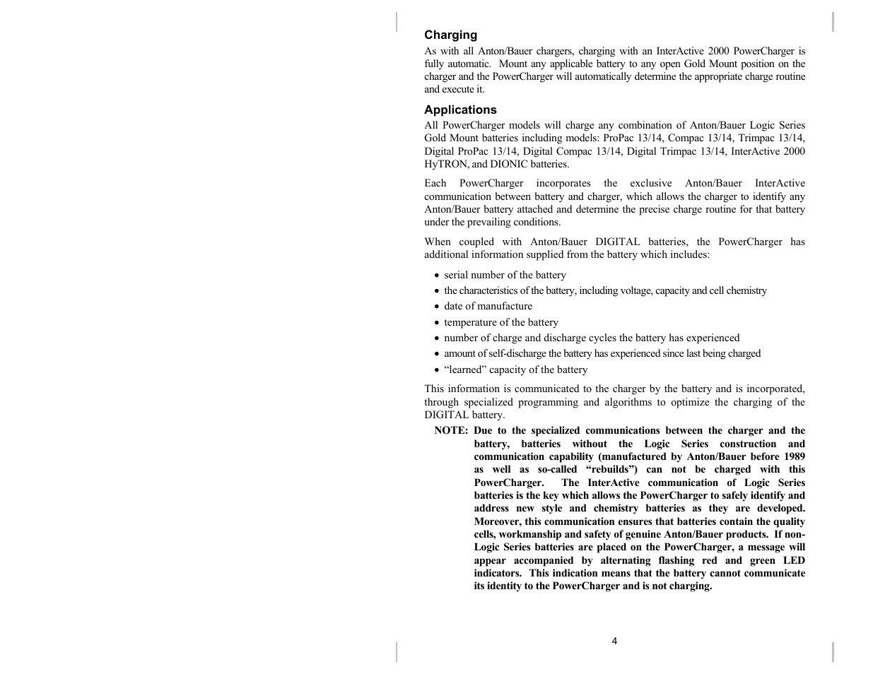 Anton/Bauer DUAL 2702 User Manual | Page 6 / 15