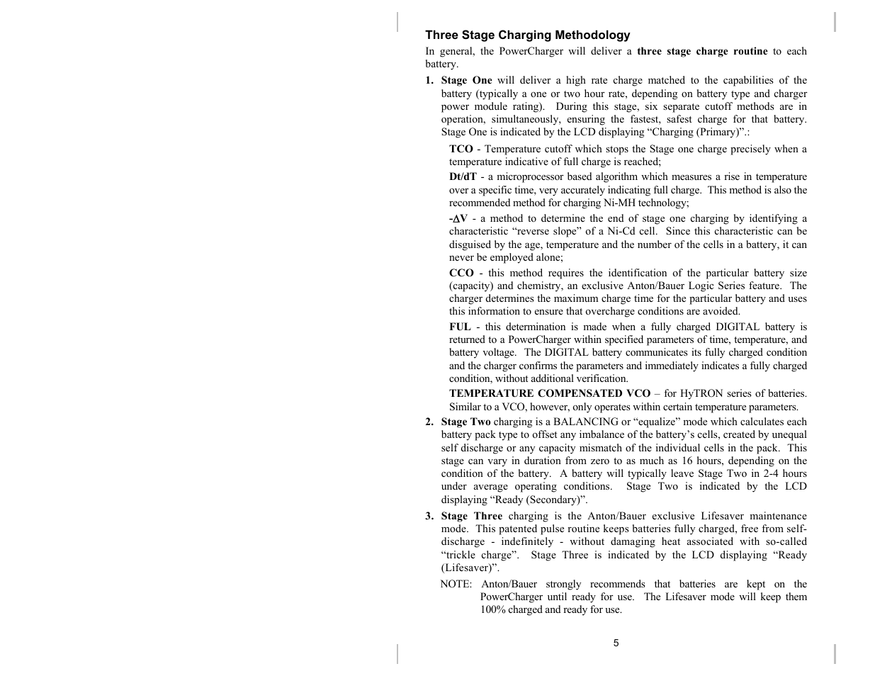Anton/Bauer DUAL 2702 User Manual | Page 7 / 15