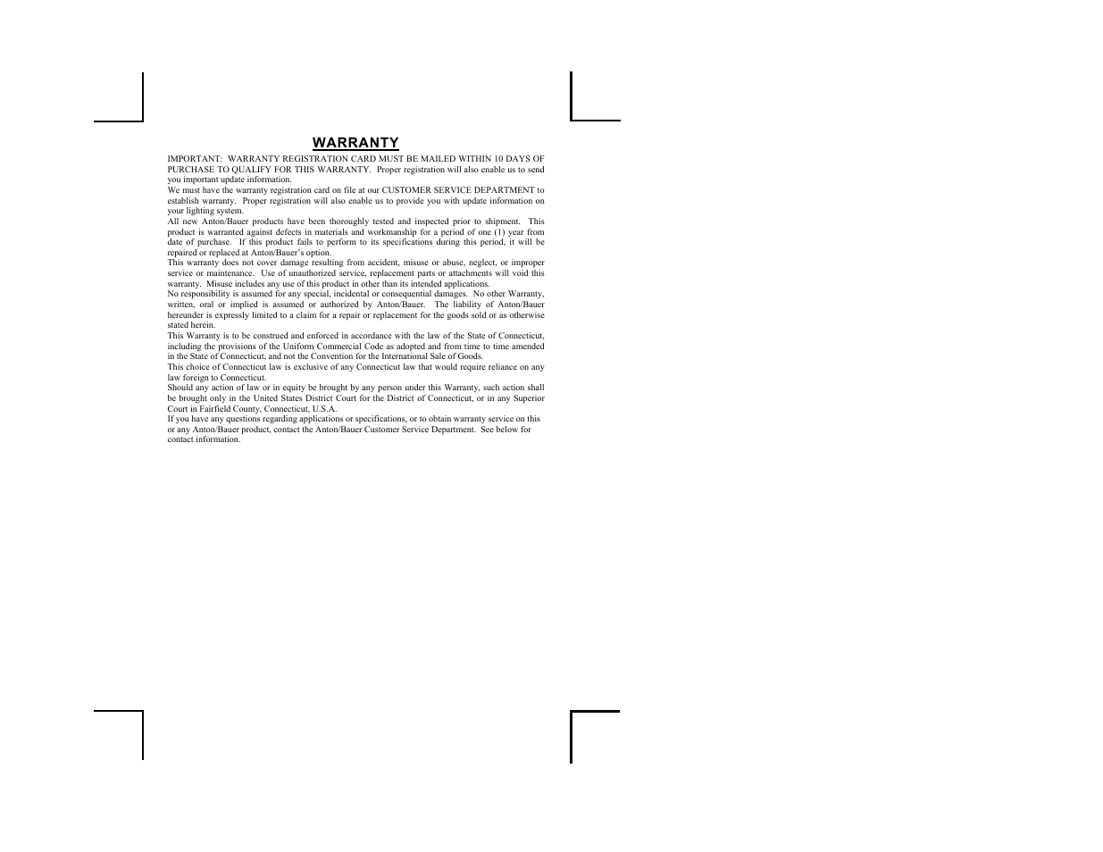 Anton/Bauer ULTRALIGHT 2 UL-2 User Manual | Page 10 / 12
