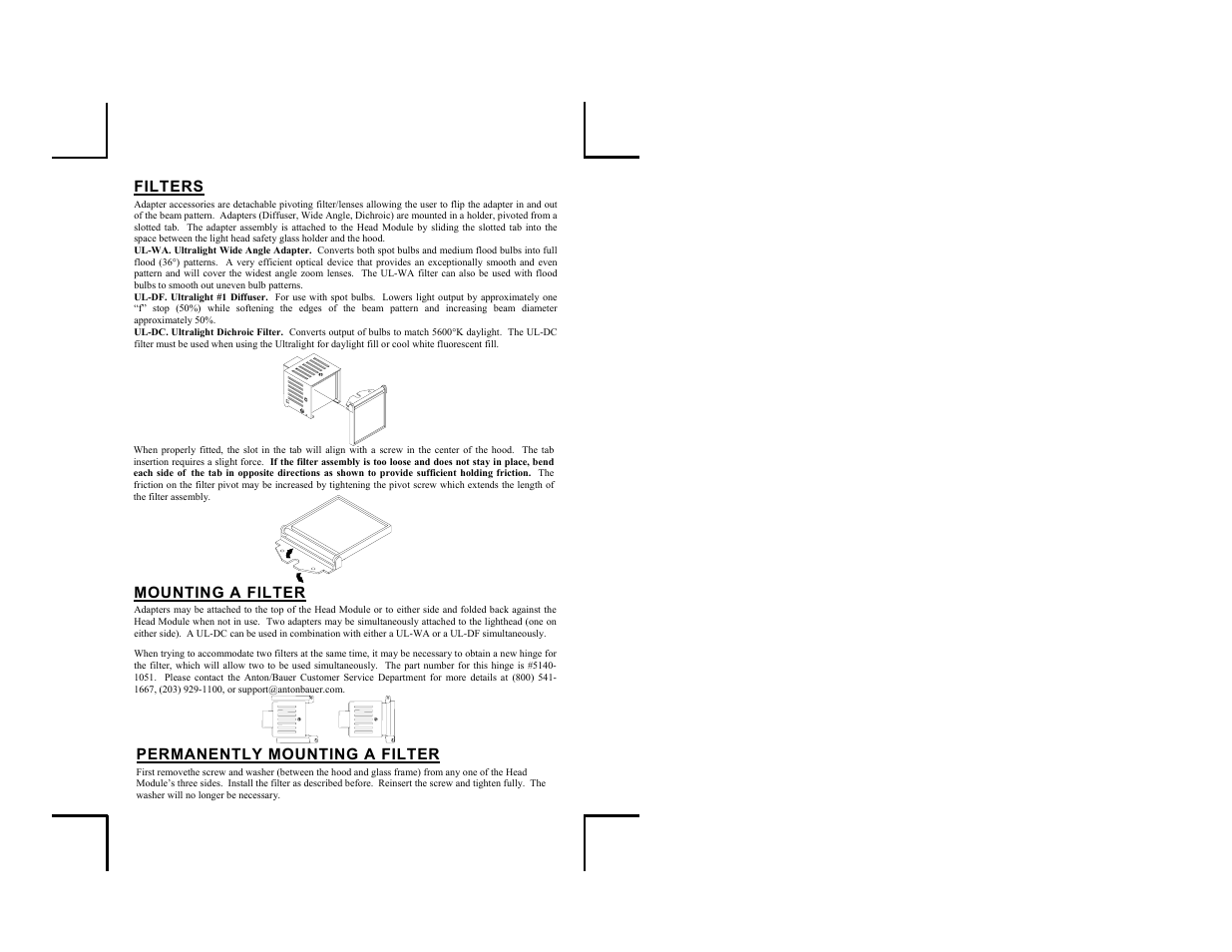 Anton/Bauer ULTRALIGHT 2 UL-2 User Manual | Page 7 / 12