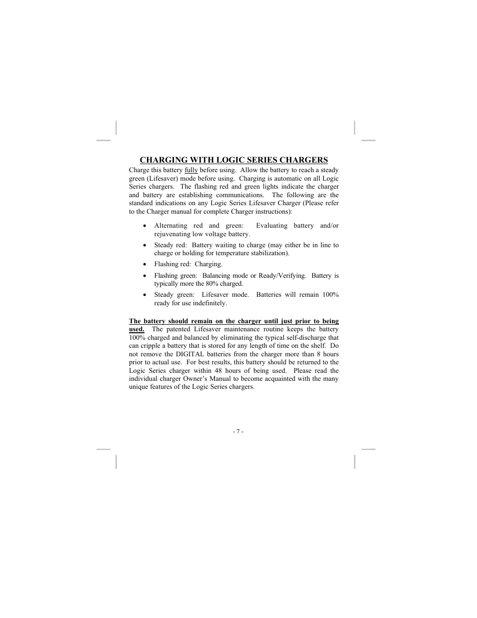 Anton/Bauer LOGIC Series User Manual | Page 11 / 23