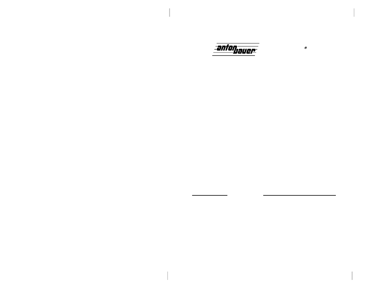 Anton/Bauer DUAL 2722 User Manual | Page 15 / 15