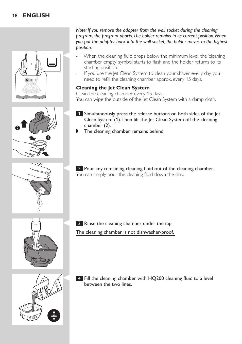 Philips SHAVER Series 7000 SensoTouch afeitadora eléctrica en húmedo y seco User Manual | Page 18 / 304