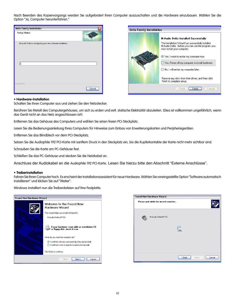 Audiophile Systems 192 User Manual | Page 34 / 88