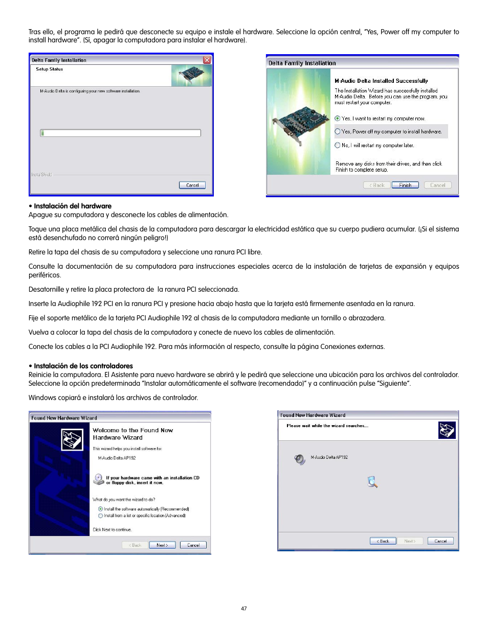 Audiophile Systems 192 User Manual | Page 48 / 88