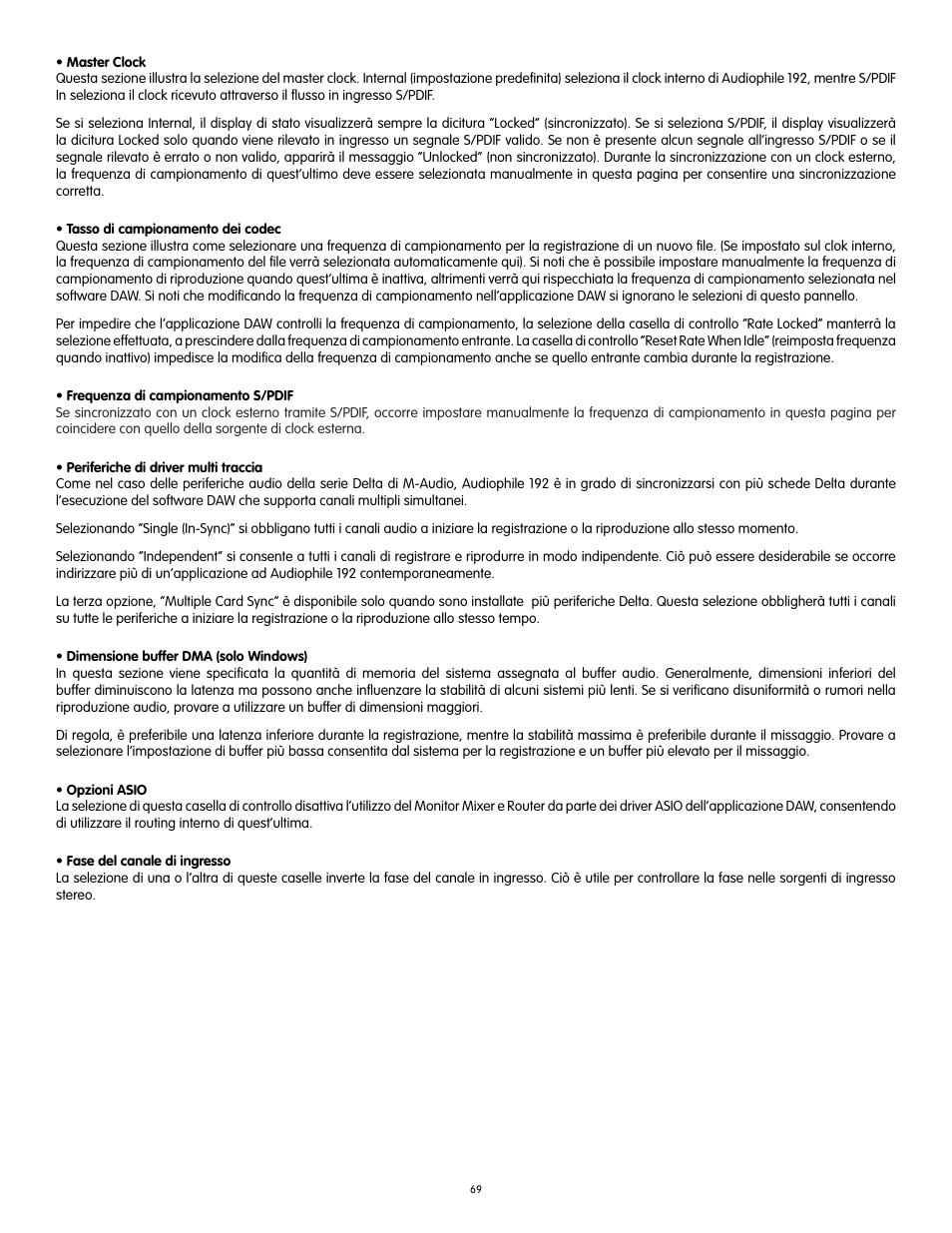 Audiophile Systems 192 User Manual | Page 70 / 88