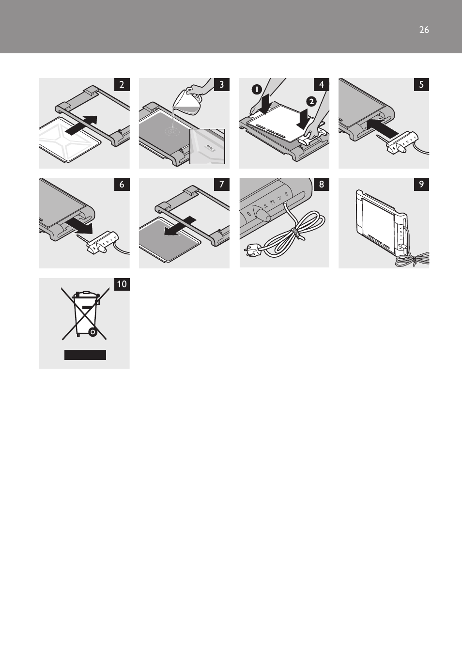 Philips Plancha Grill User Manual | Page 26 / 28