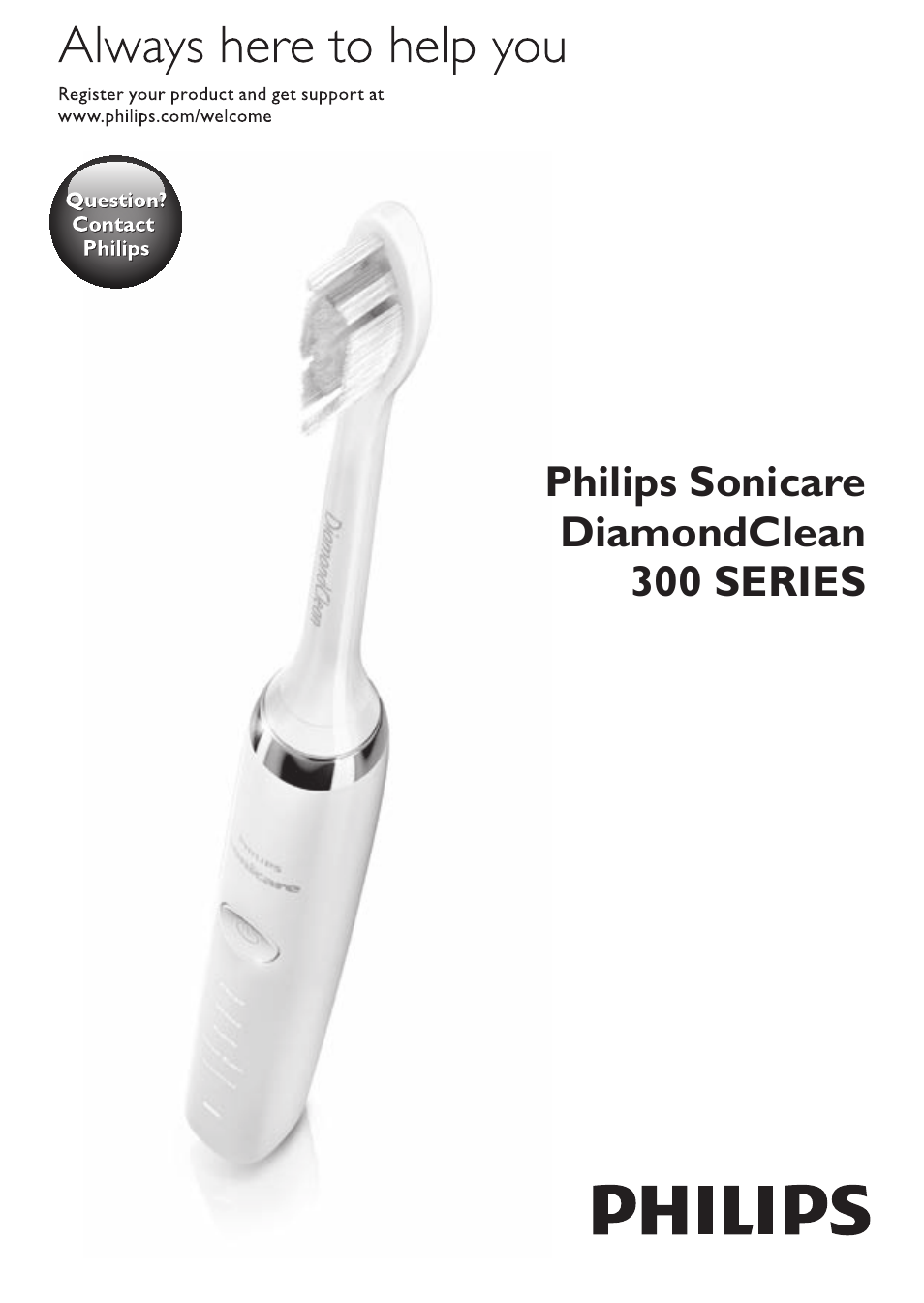 Philips Sonicare DiamondClean Cepillo dental sónico recargable User Manual | 76 pages