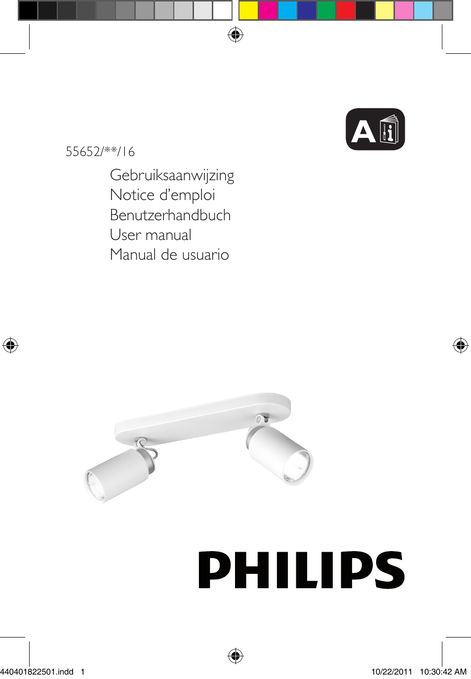 Philips Ecomoods Foco User Manual | 8 pages