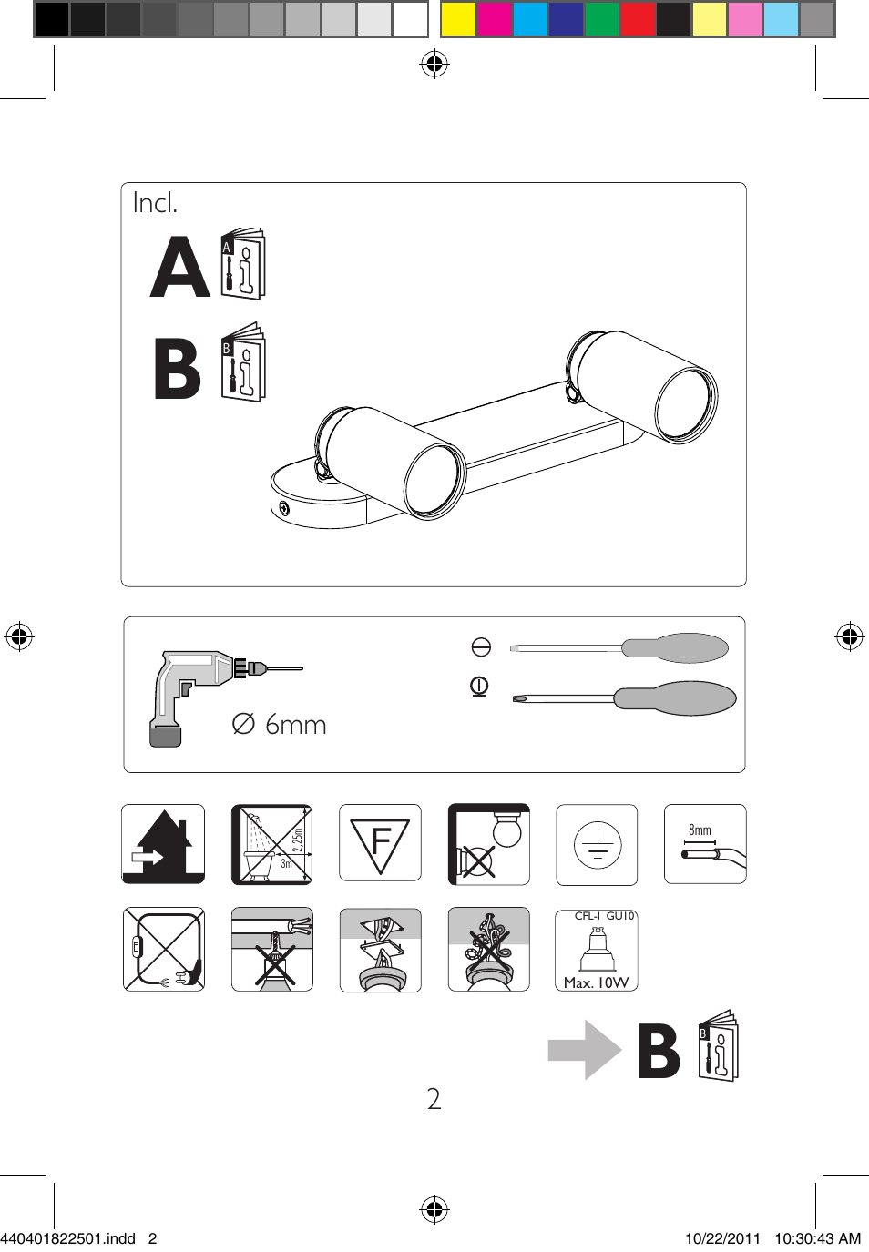 Philips Ecomoods Foco User Manual | Page 2 / 8