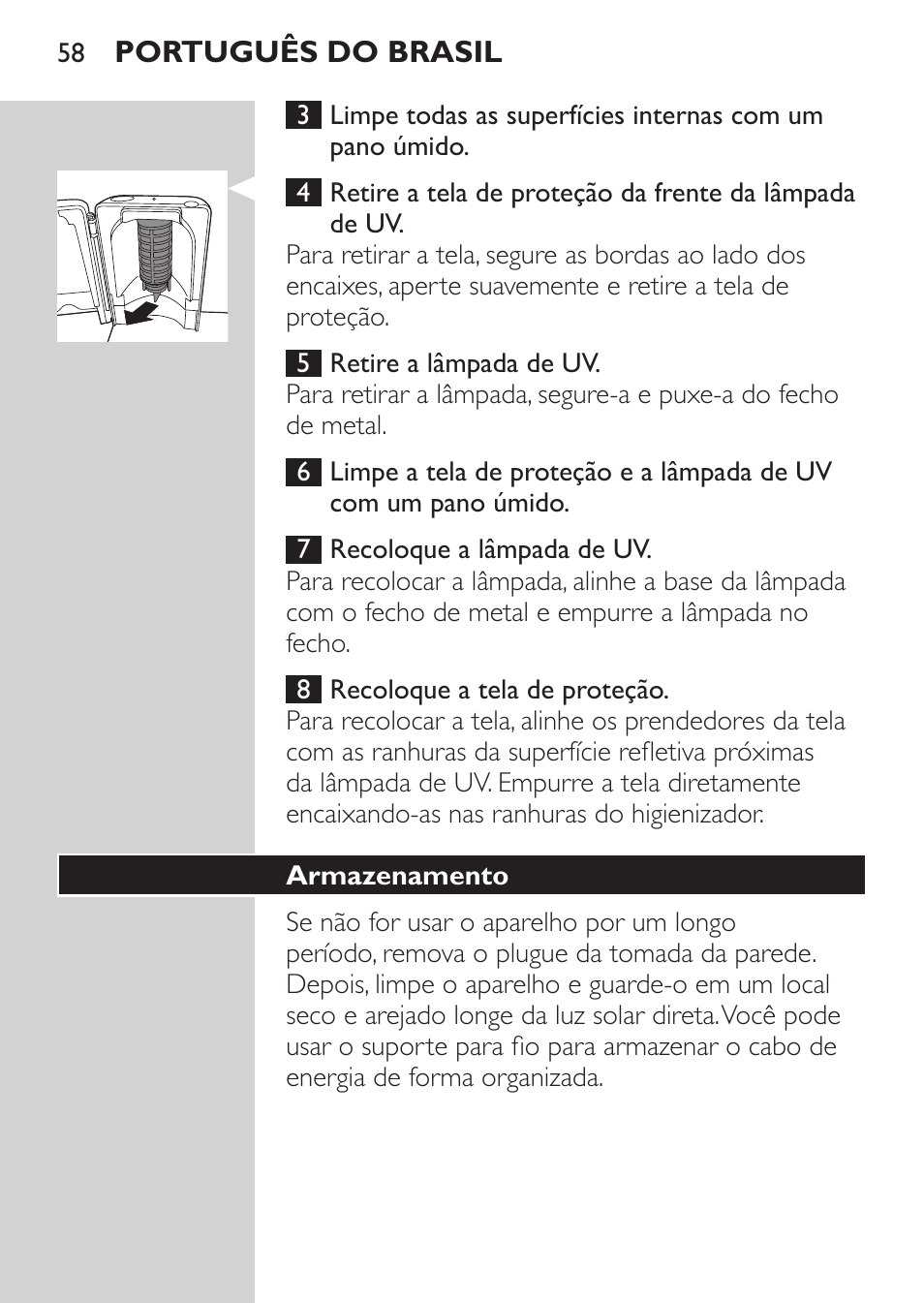 Philips Sonicare FlexCare Platinum Cepillo dental recargable User Manual | Page 58 / 64