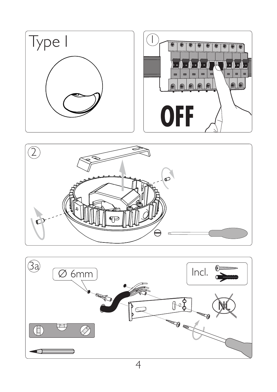 Type i | Philips Ledino Aplique User Manual | Page 4 / 40