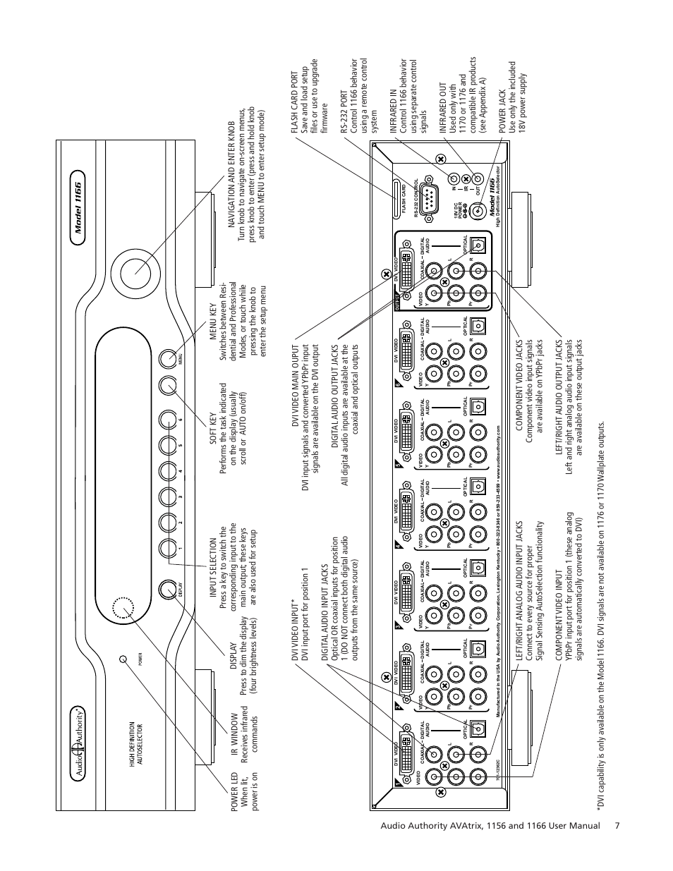 Audio Authority 1156 User Manual | Page 7 / 24