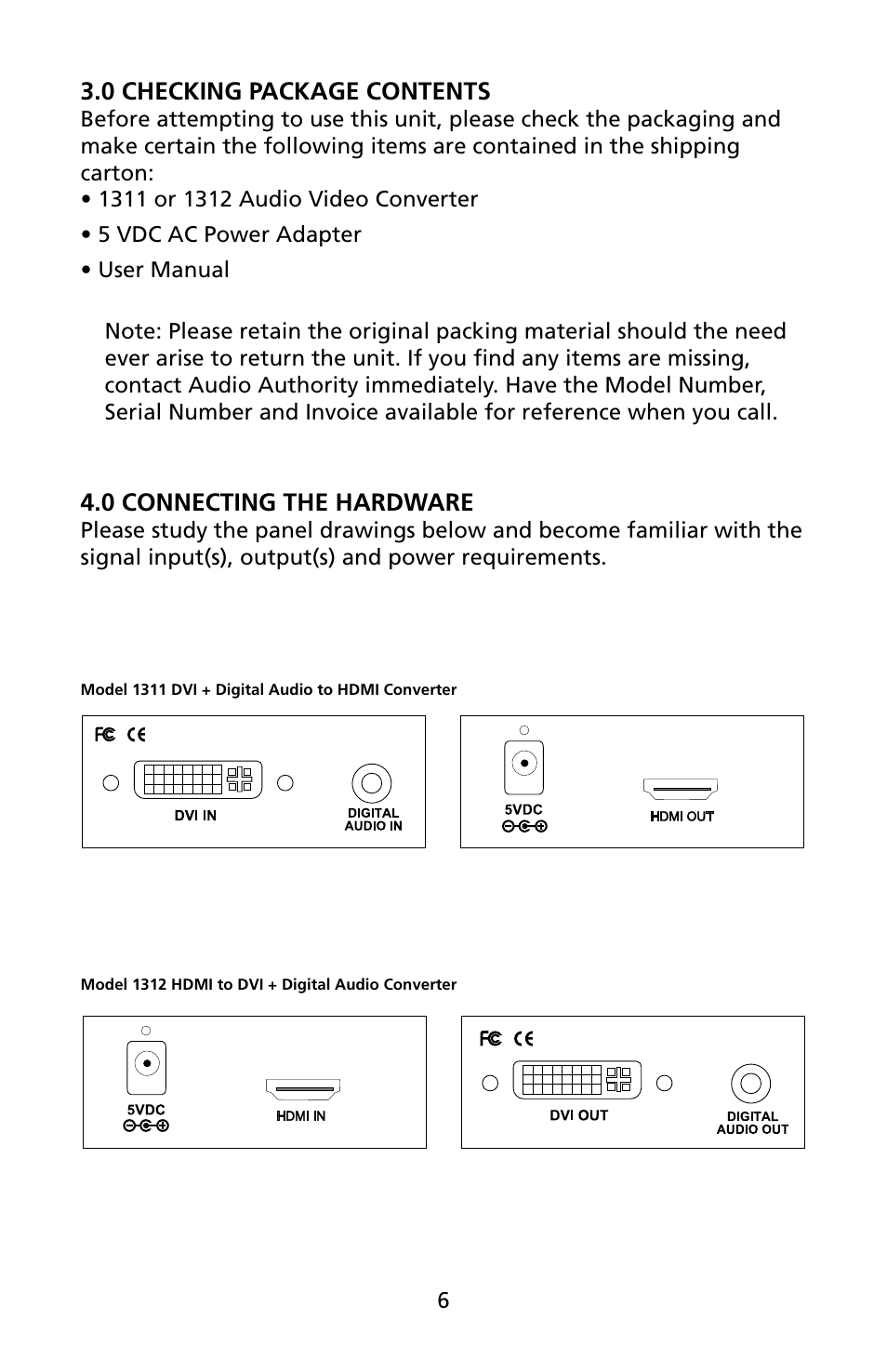 Audio Authority 1311 User Manual | Page 6 / 12