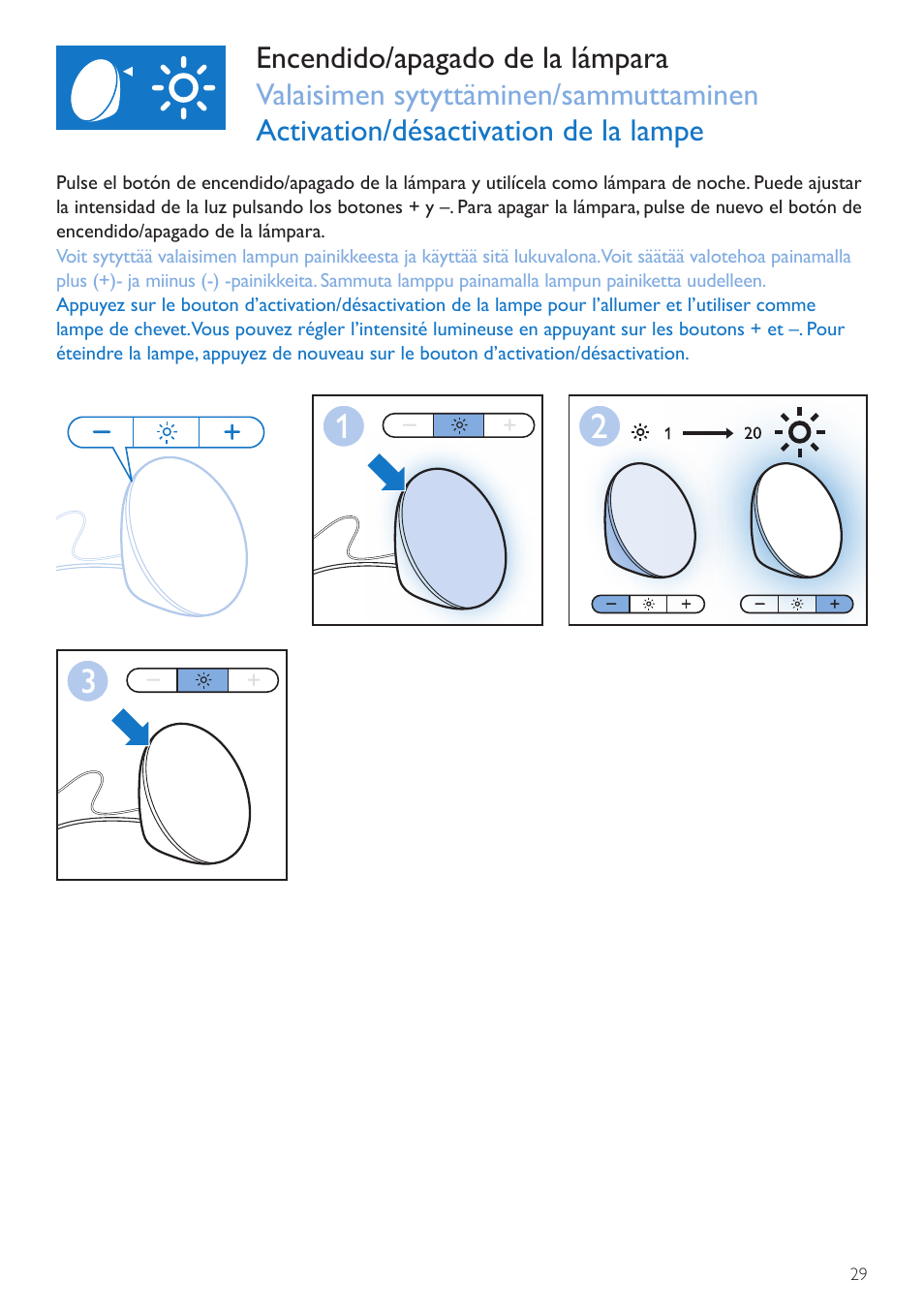 Philips Wake-up Light User Manual | Page 29 / 76