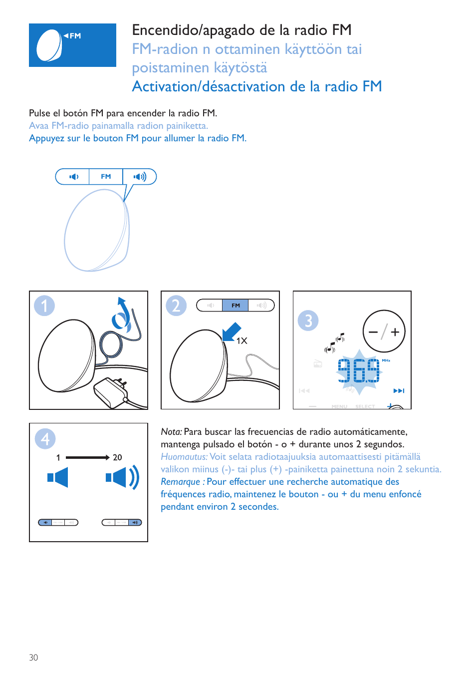 Philips Wake-up Light User Manual | Page 30 / 76