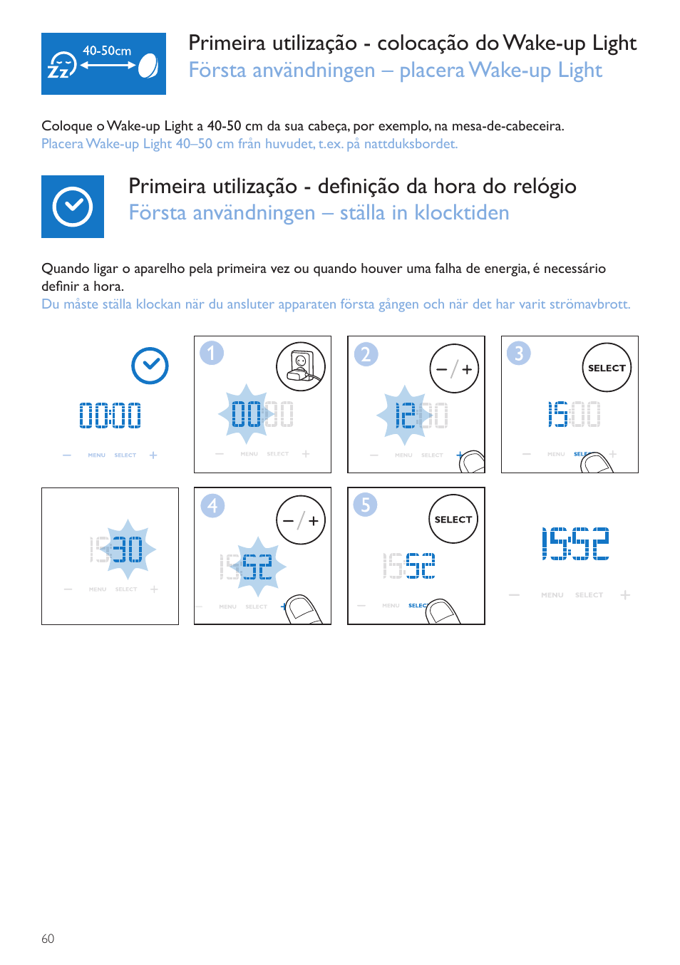 Philips Wake-up Light User Manual | Page 60 / 76