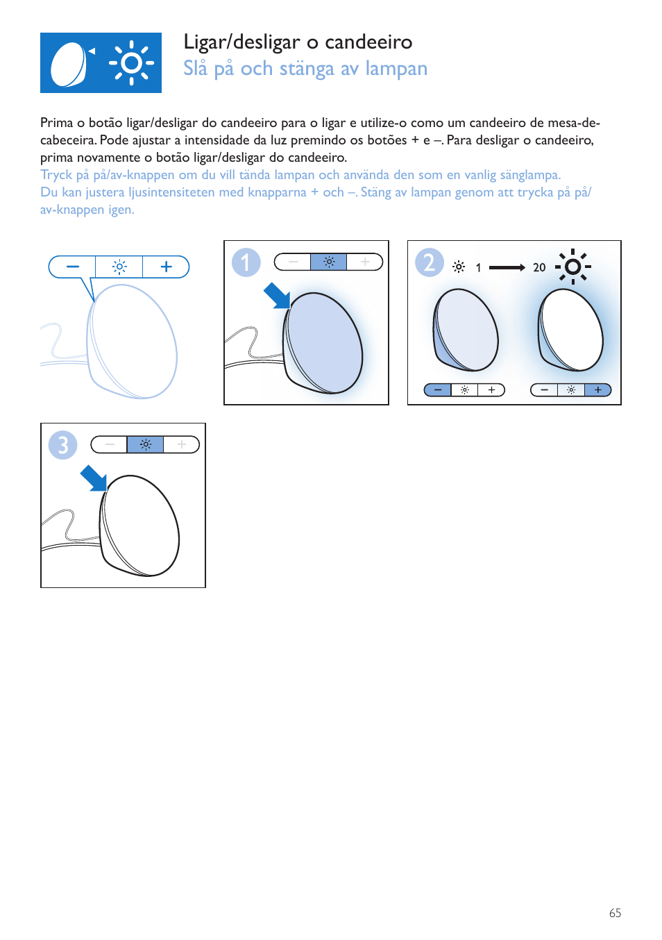 Philips Wake-up Light User Manual | Page 65 / 76