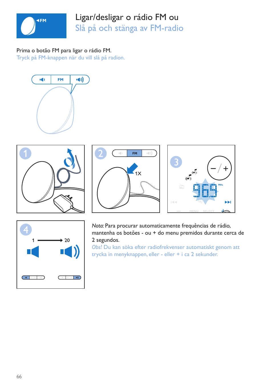 Philips Wake-up Light User Manual | Page 66 / 76