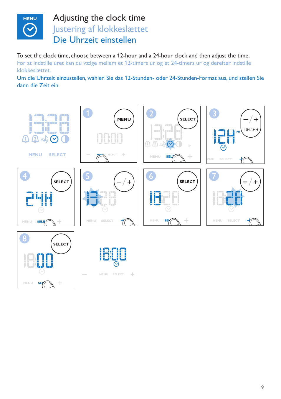 Philips Wake-up Light User Manual | Page 9 / 76