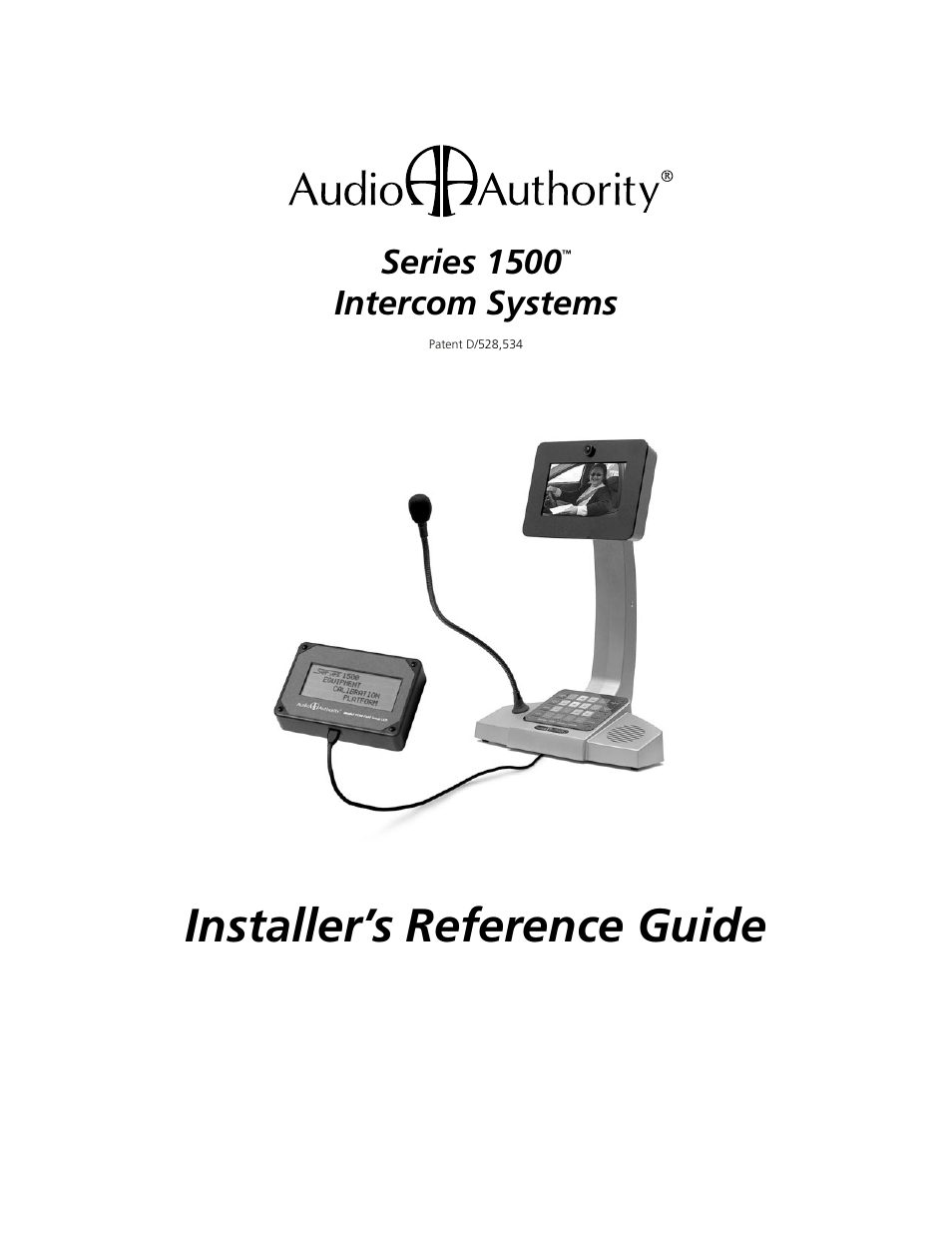 Audio Authority Series 1500 User Manual | 16 pages