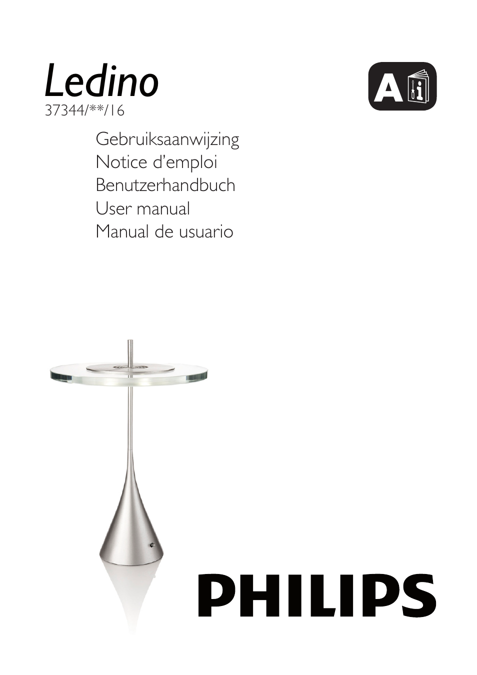 Philips Ledino Luminaria de sobremesa User Manual | 36 pages