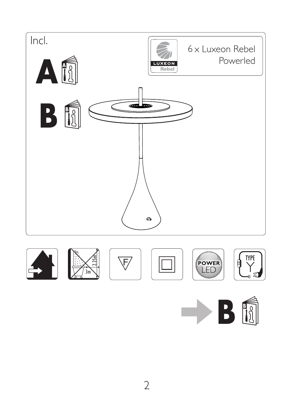 Philips Ledino Luminaria de sobremesa User Manual | Page 2 / 36