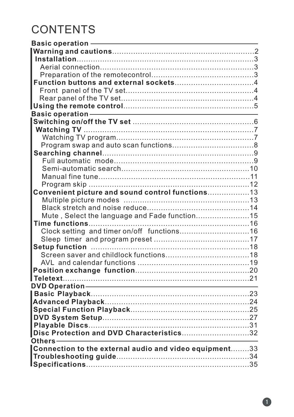 Audix TVD6040 User Manual | Page 2 / 37