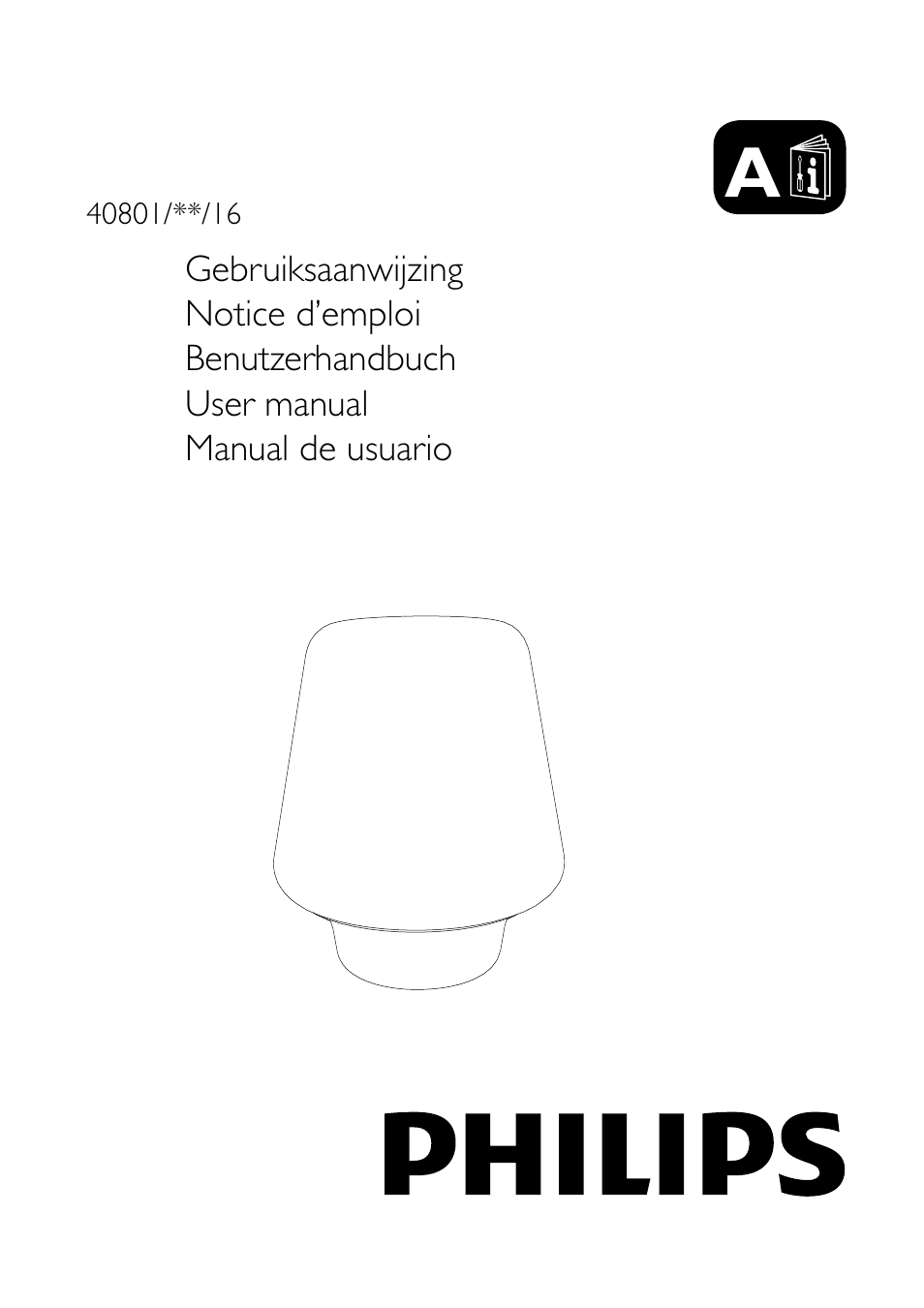 Philips Ecomoods Lámpara de mesa User Manual | 4 pages