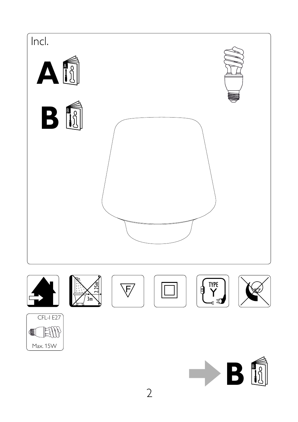 A i bi, A i b | Philips Ecomoods Lámpara de mesa User Manual | Page 2 / 4