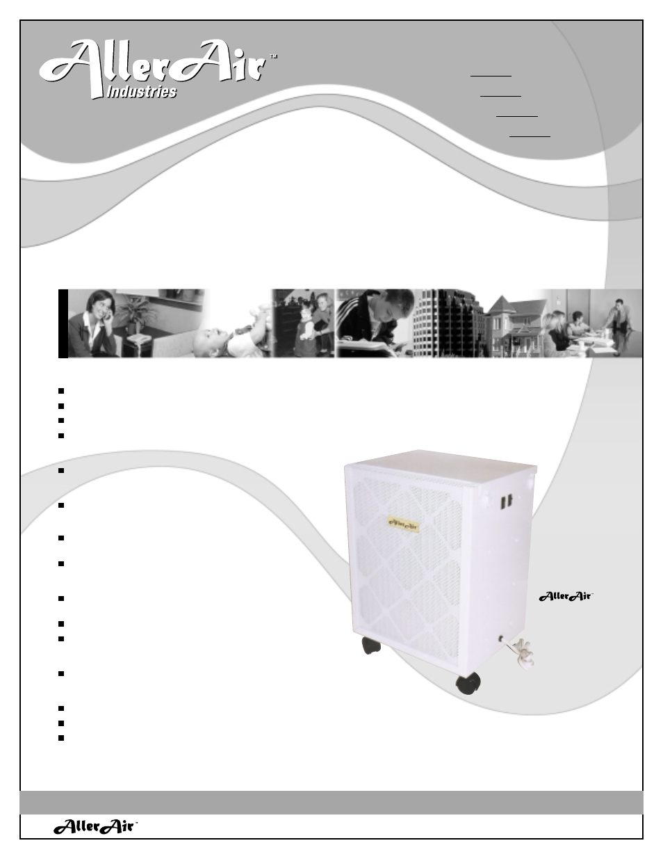 AllerAir 9640 User Manual | 2 pages