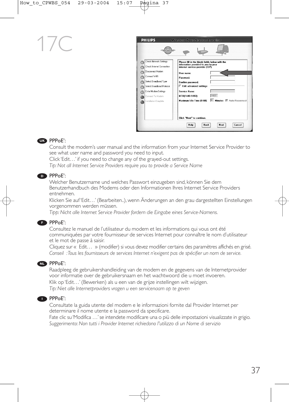 Philips Estación base inalámbrica User Manual | Page 37 / 80