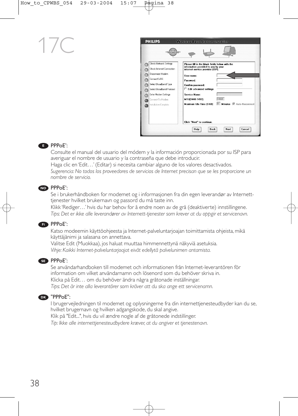 Philips Estación base inalámbrica User Manual | Page 38 / 80