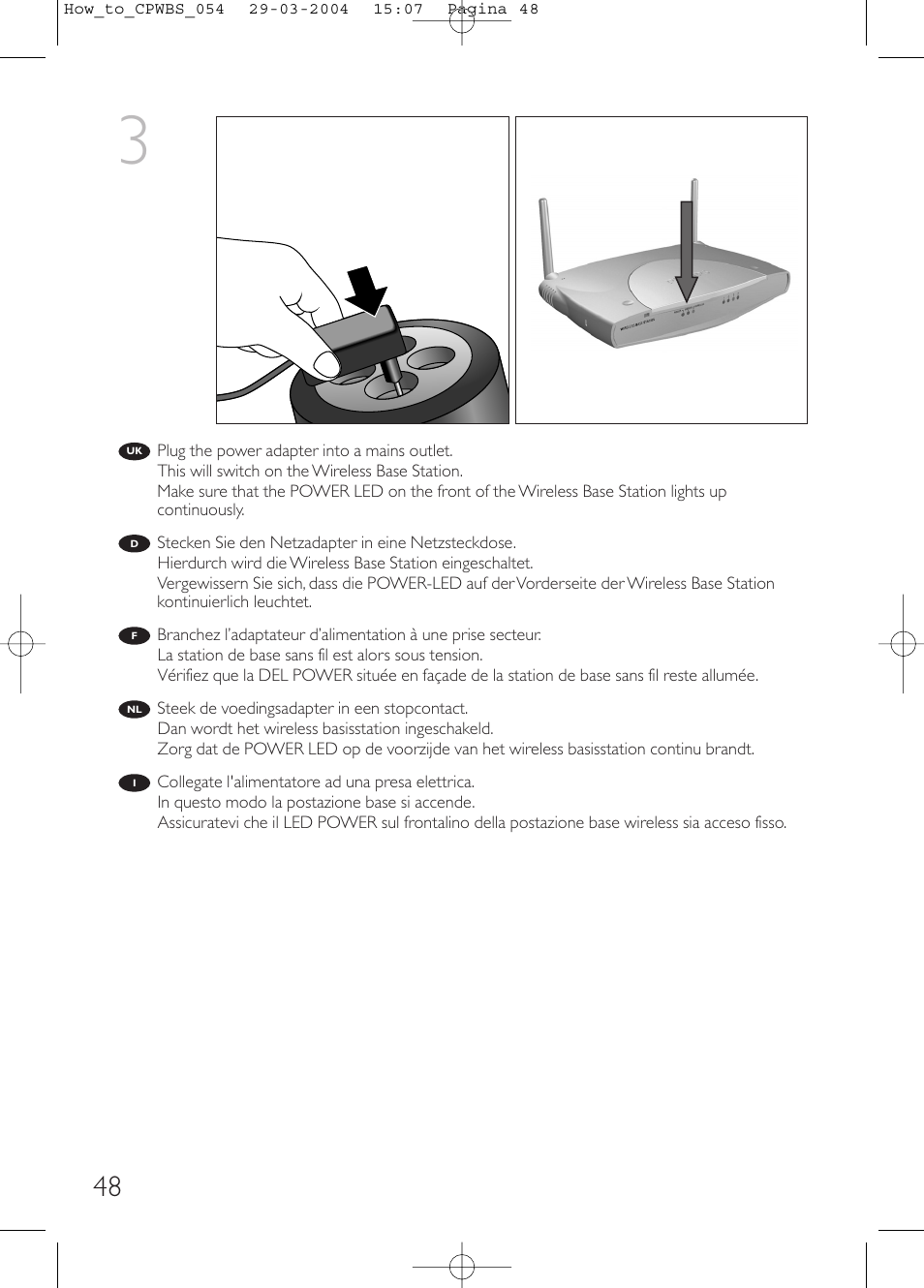 Philips Estación base inalámbrica User Manual | Page 48 / 80