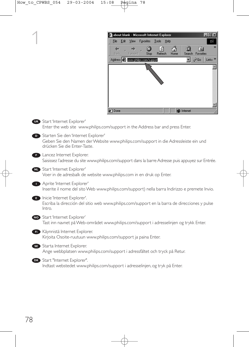 Philips Estación base inalámbrica User Manual | Page 78 / 80