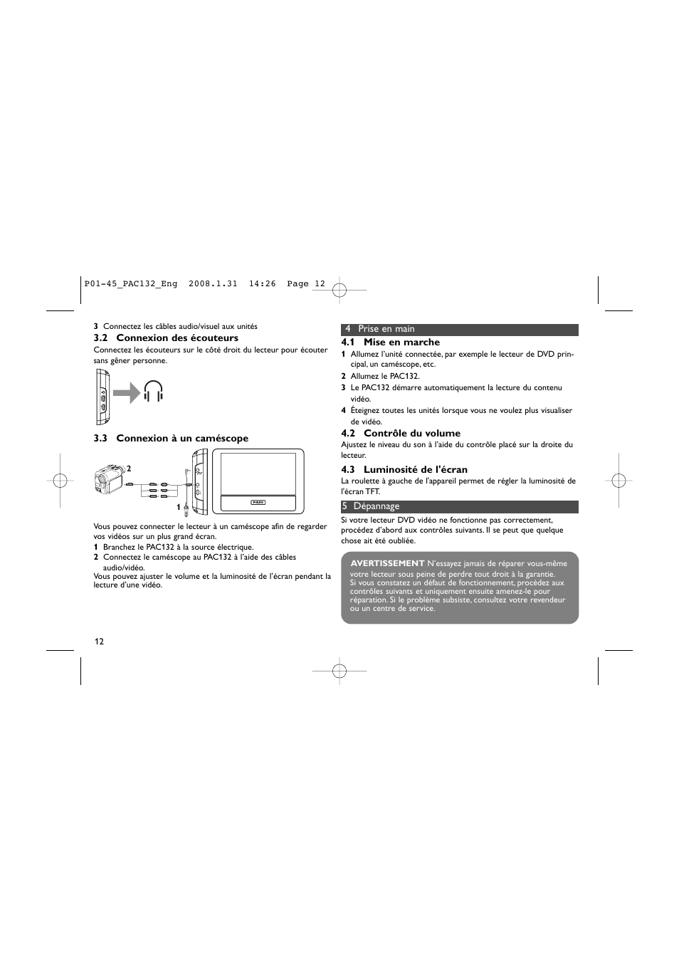 Philips Pantalla LCD adicional User Manual | Page 12 / 45