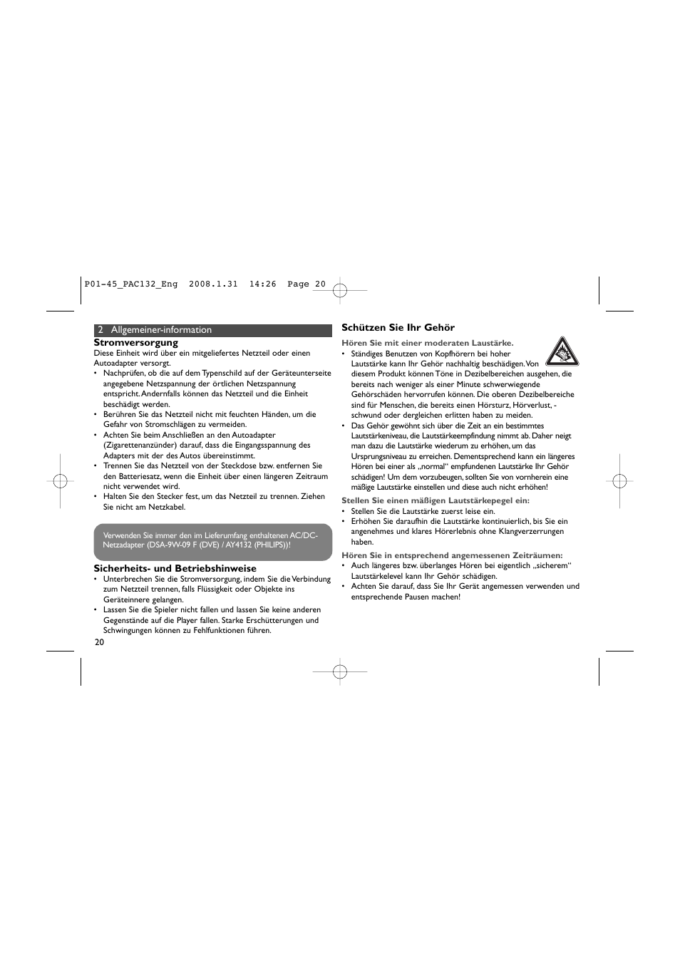 Philips Pantalla LCD adicional User Manual | Page 20 / 45