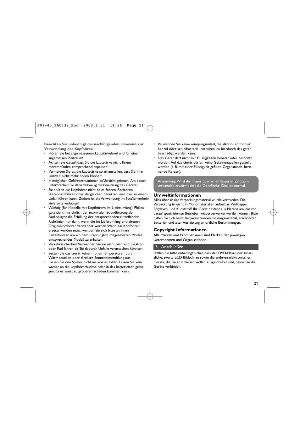 Philips Pantalla LCD adicional User Manual | Page 21 / 45