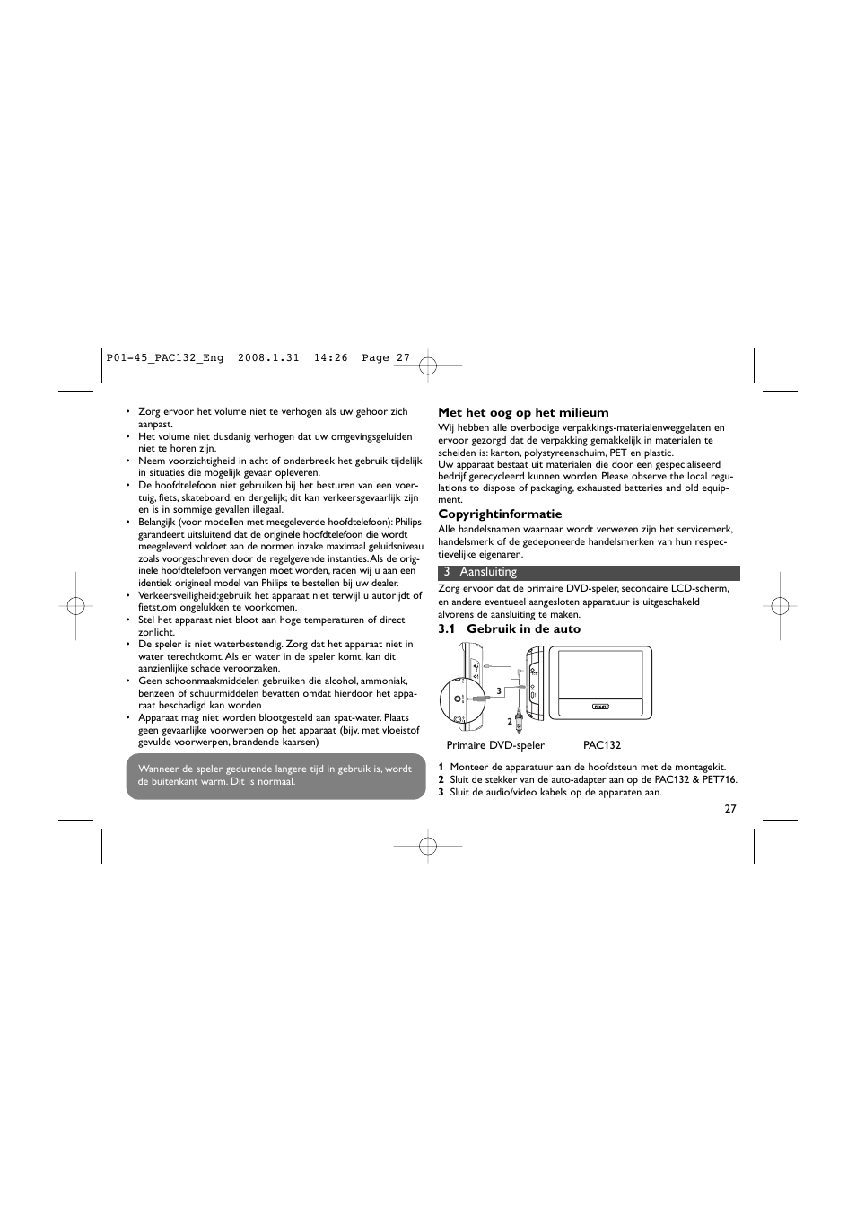 Philips Pantalla LCD adicional User Manual | Page 27 / 45