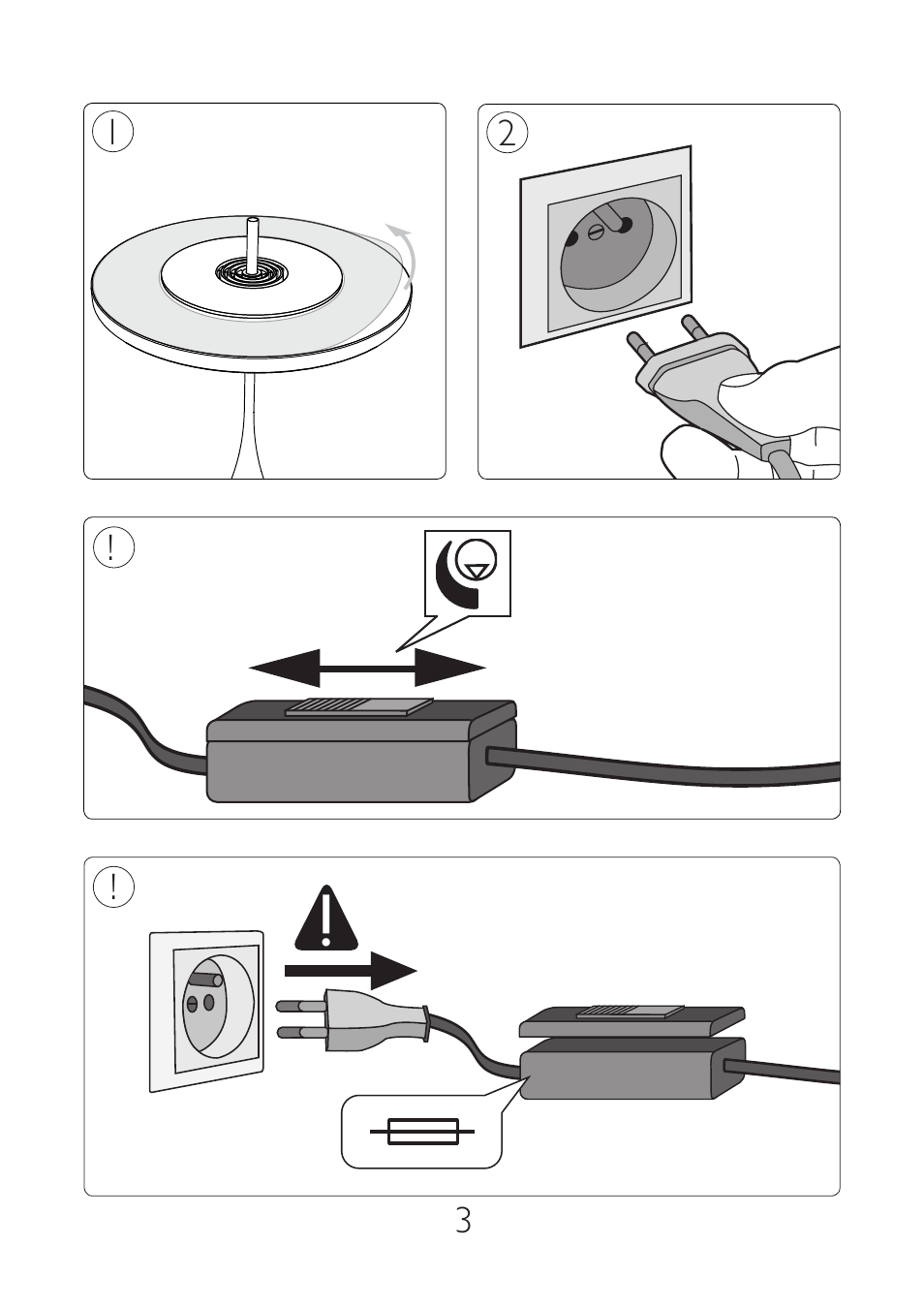 Philips InStyle Lámpara de mesa User Manual | Page 3 / 4