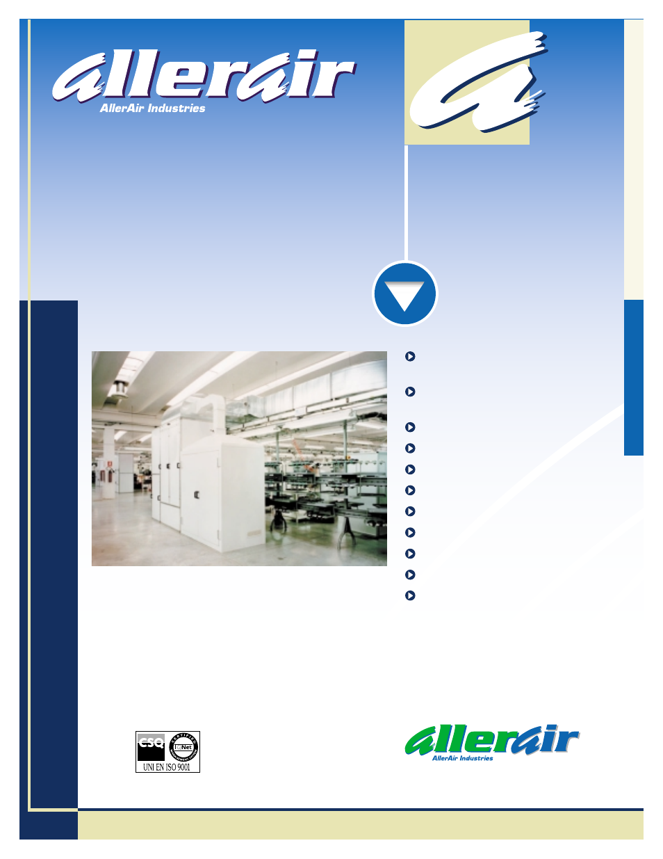 AllerAir Air Purifierification System AC-20000 A User Manual | 2 pages