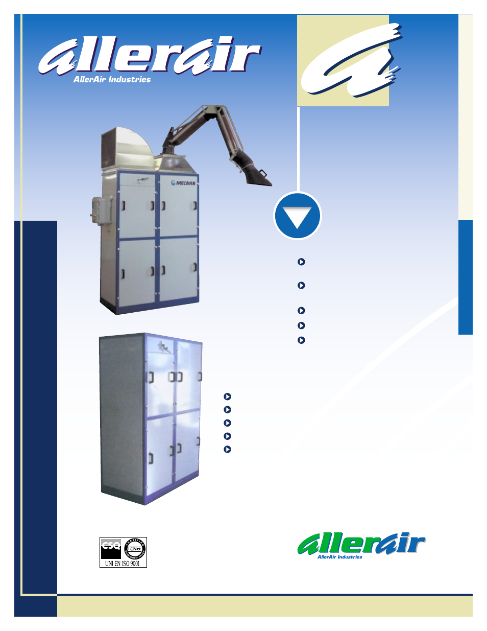 AllerAir Air Defender 2500 User Manual | 2 pages