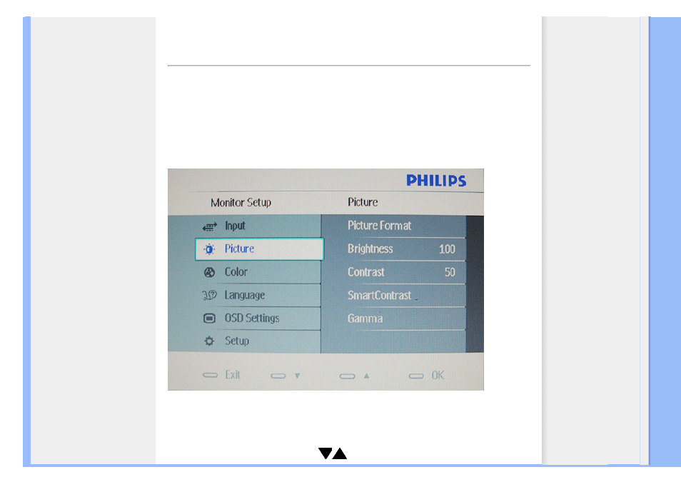 On-screen display | Philips 231E1SB-00 User Manual | Page 84 / 113