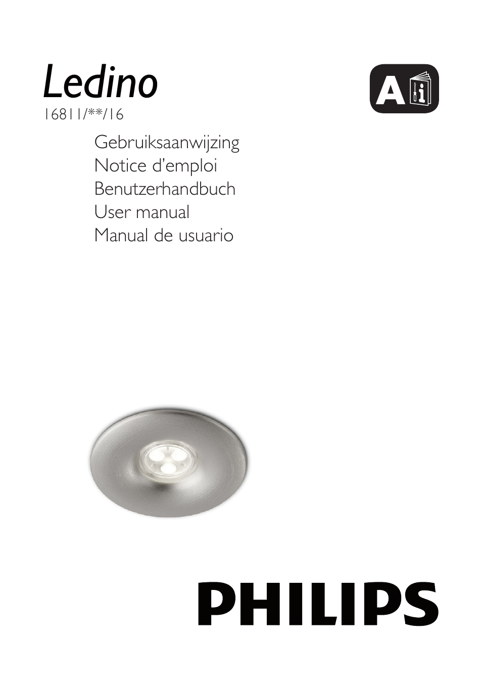 Philips Ledino Foco empotrable User Manual | 38 pages