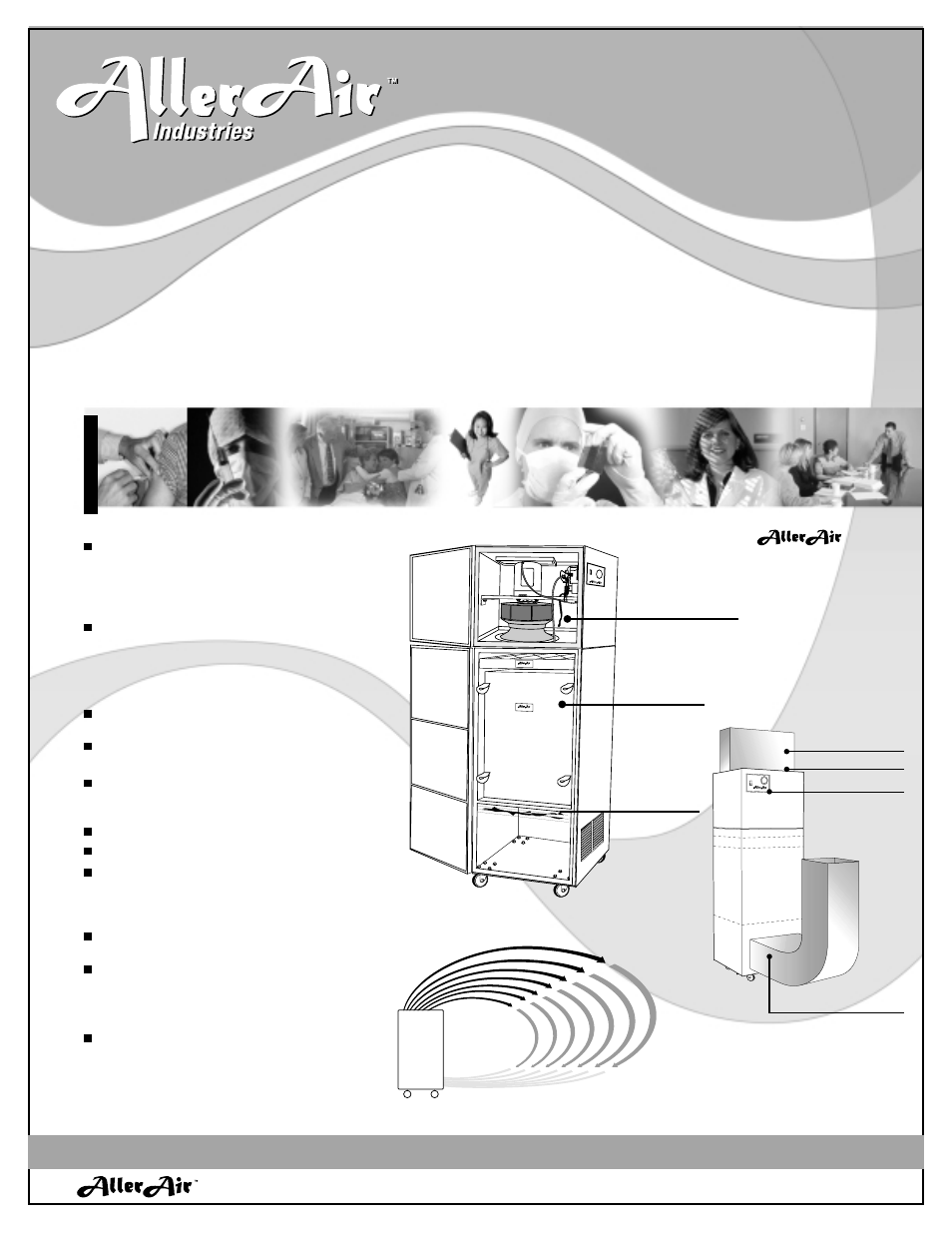 AllerAir Air Purification System I-6500 A-HO User Manual | 2 pages